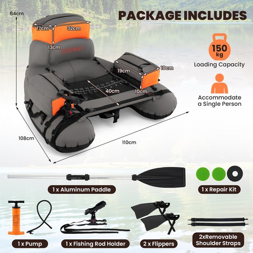 Inflatable fishing float - inflatable,