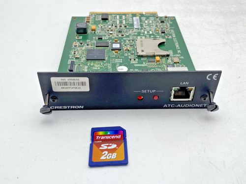 Crestron atc audionet internet - crestron, atc-audionet