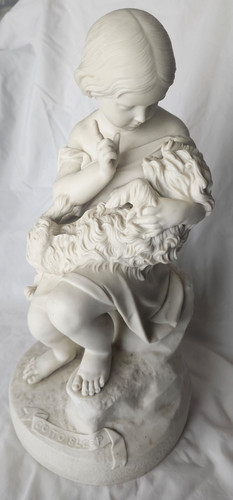 Large copeland parian art - copeland,