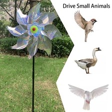 “2pc Silver Laser Bird
