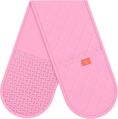 Pink oven gloves kiyotsu - pink,