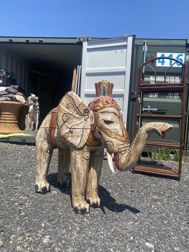 Huge decorative vintage wooden - decorative,