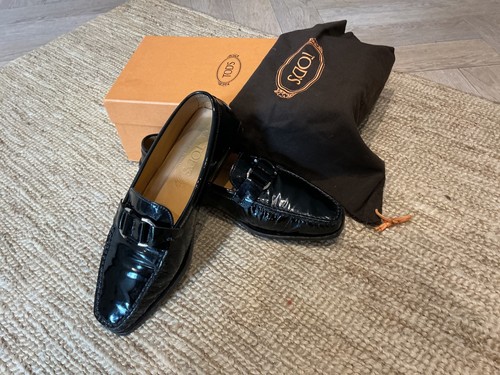 Vintage tod black patent - black,