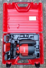 Hilti PR30 HVSG Rotating Laser with PR30G Receiver Batteey and Charger