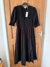 Boden smocked bodice midi