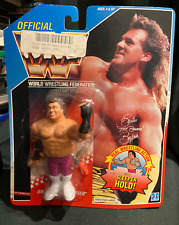 WWF BRUTUS THE BARBER BEEFCAKE HASBRO MOC NEW SEALED Blue UK Card 1990