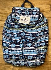 HOLLISTER Floral Backpack NeW