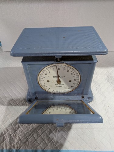 Antique bathroom scales - antique,
