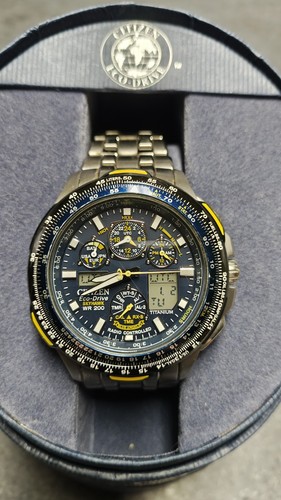 Citizen blue angels watch