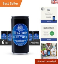 Sustainable Blue Tonic Water -
