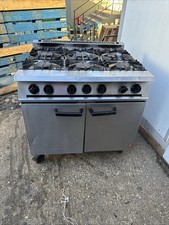 Falcon Dominator 6 Burner Gas Cooker Commercial Catering Stainless Steel