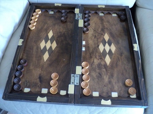 Vintage hand made - hand, inlaid