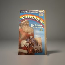 Rainbow Christmas Pantomime VHS Children's Retro Vintage Video