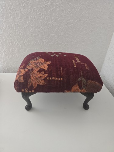 Footstool rectangular vintage - footstool,