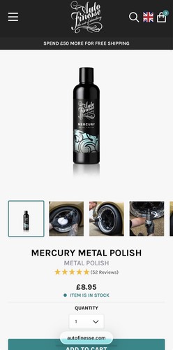Auto finesse mercury metal - auto,