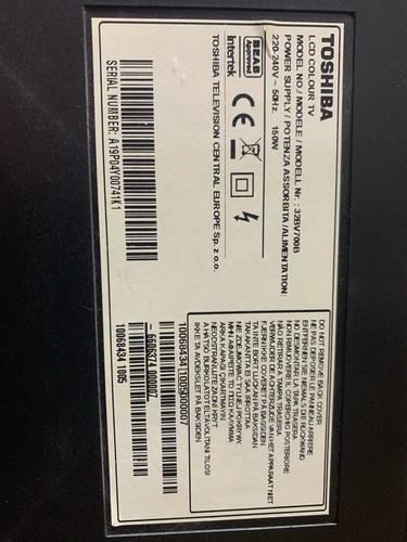 Toshiba 32bv700b color - toshiba, tv
