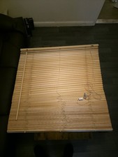Wood Venetian Blind 90 x 210 Cm Window Blinds Oak 4 available 