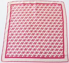 Jaeger Monogram Vintage  Silk