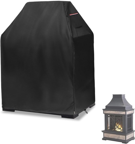 Outdoor fireplace cover - cover,, heavy