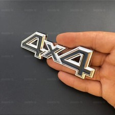 4x4 Logo Metal Emblem Badge
