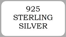 925 Sterling Silver Stickers