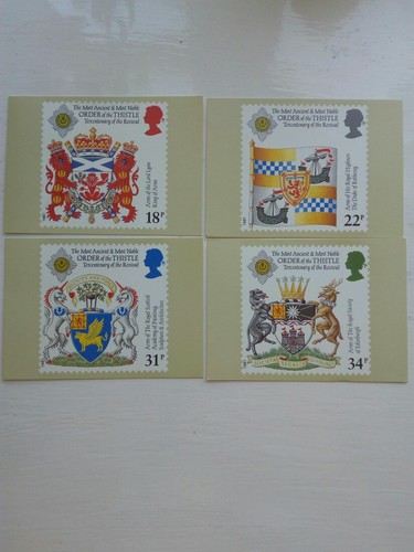 First day cover cards 1987 - cards,