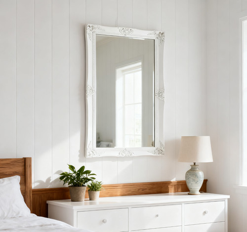 Extra large mirror white - extra,
