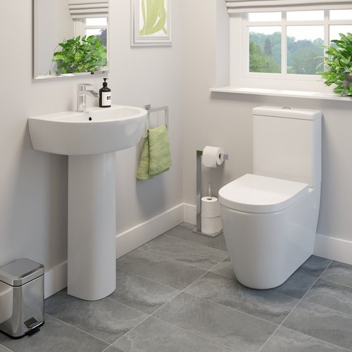 Modern bathroom cloakroom - modern,