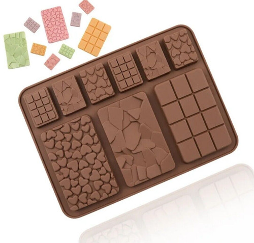 Silicone chocolate bar mould - silicone,