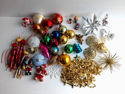 Vintage glass plastic - glass,