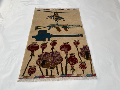 127x85 afghan war - rug,