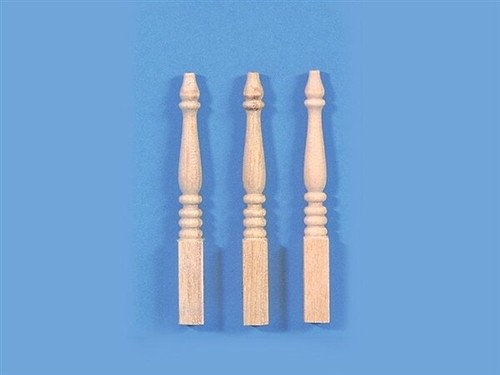 Turned balusters pack - 12,