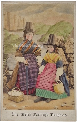 Cdv the welsh farmer - cdv,