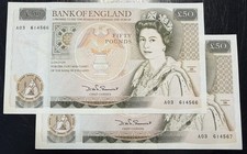 Old fifty 50 pound - fifty, notes