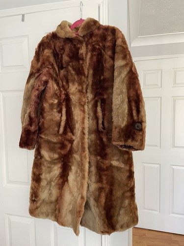 Genuine fox fur vintage - genuine, coat
