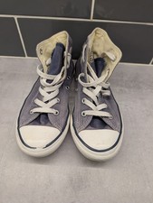 Converse All Star Youths High Tops Purple Lilac UK Size 1 Kids Girls
