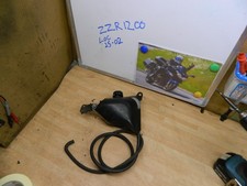 KAWASAKI ZZR1200 COOLANT RESERVOIR BOTTLE WITH PIPES & BOLTS & CAP