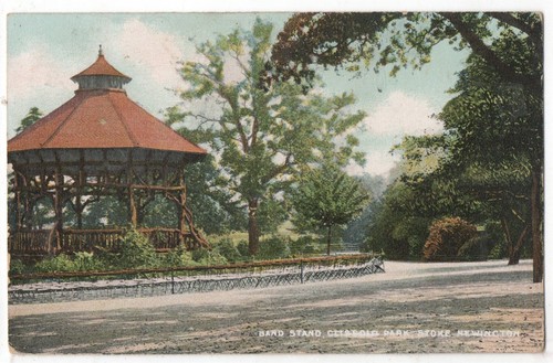 1264 printed postcard band - 1264/printed,