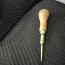 Vintage Woden Brass Push Pin Woodworking Old Hand Tools Carpentry pin push tool