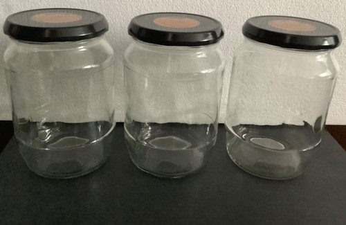 Set glass jars 500ml - 8,