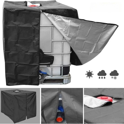 Rainproof tank cover with - tank,