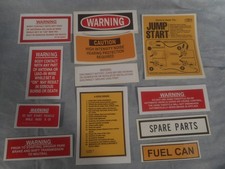 12 Labels M151 A1 A2 MUTT