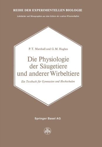 Marshall die physiologie - -, der