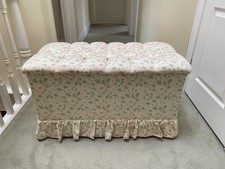M&S Upholstered Ottoman with
