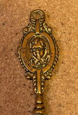 Brass Toasting fork celebrating Sir Walter Scott