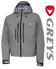 Greys NEW 2023 Tail Wading Jacket Fly Fishing Coat S - XXXL Grey 3-Layer
