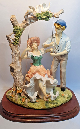 Vintage figurine the - figurine, lovers