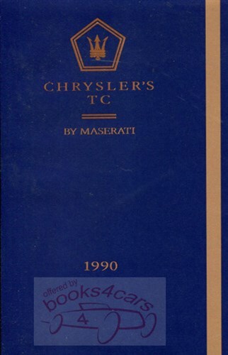 Chrysler maserati 1990 - chrysler,