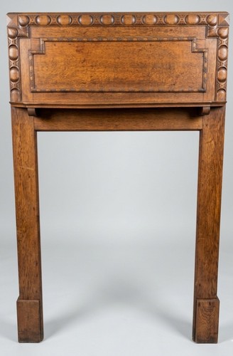 Victorian solid oak - , carved