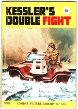 Combat Picture Library #565 - Kessler's Double Fight comic - combined P&P